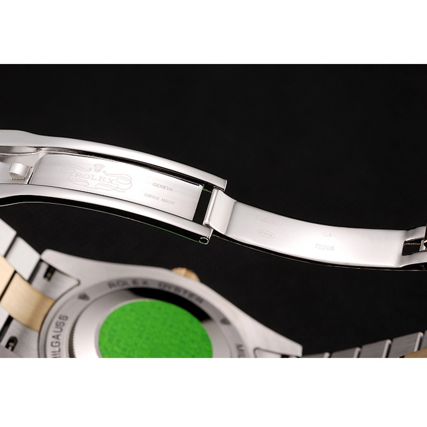 Rolex copies cheap Bracelet Stainless 1453974 Steel Swiss Two Gold Champagne Dial Tone Day-Date Diamond Rolex Case 0805